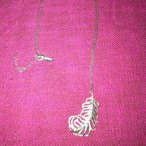 Feather necklace